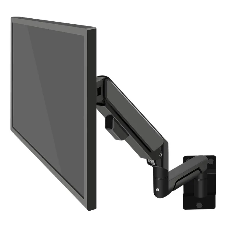 HILLPORT 10"-32" Soporte Monitor Wall Mount Screen Aluminum PC Good Gas Spring Air Press Arm Stand TV Wall Bracket Holder W3 - imagen 2