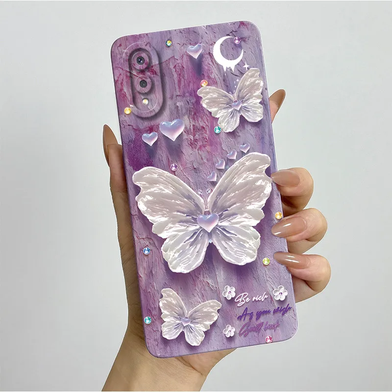 Para Samsung Galaxy A02 funda SM-A022F a prueba de golpes de silicona suave funda estética de lujo para Samsung A02 M 02 M02 M022F fundas de teléfono - imagen 5