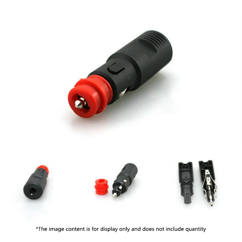 4 Uds 12V-24V enchufe de encendedor de cigarrillos de coche conexión de enchufe adaptador de enchufe de cigarrillo enchufe macho accesorios universales de coche - imagen 5