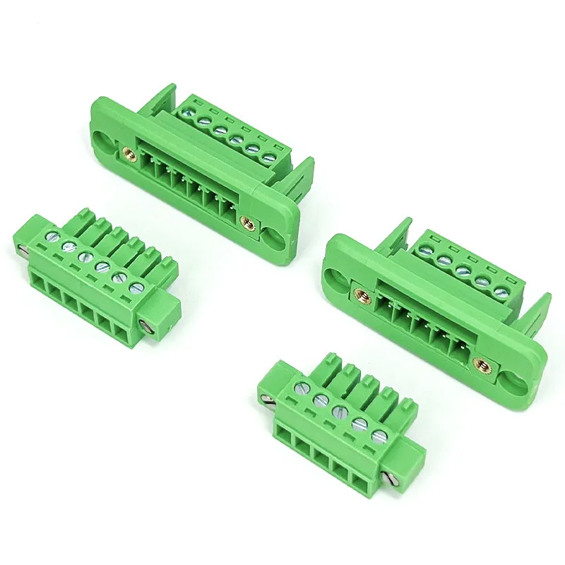 Bloque Terminal 3,81mm Enchufable Sin Soldadura 2P-16P Panel Pared - imagen 5
