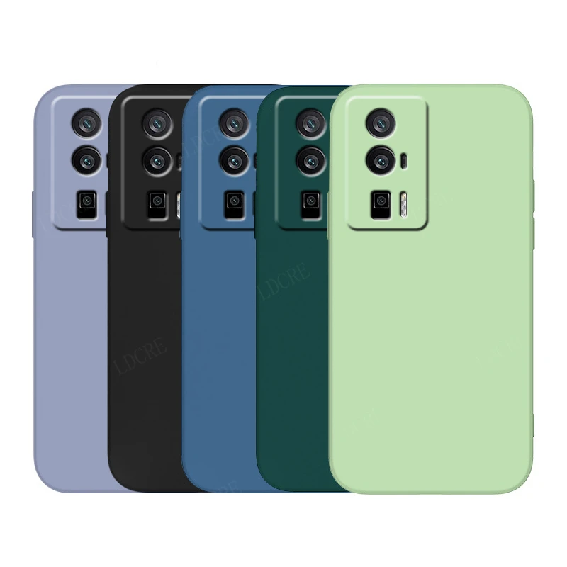 Funda para teléfono Xiaomi Poco F5 Pro, carcasa trasera a prueba de golpes, suave, TPU - imagen 2