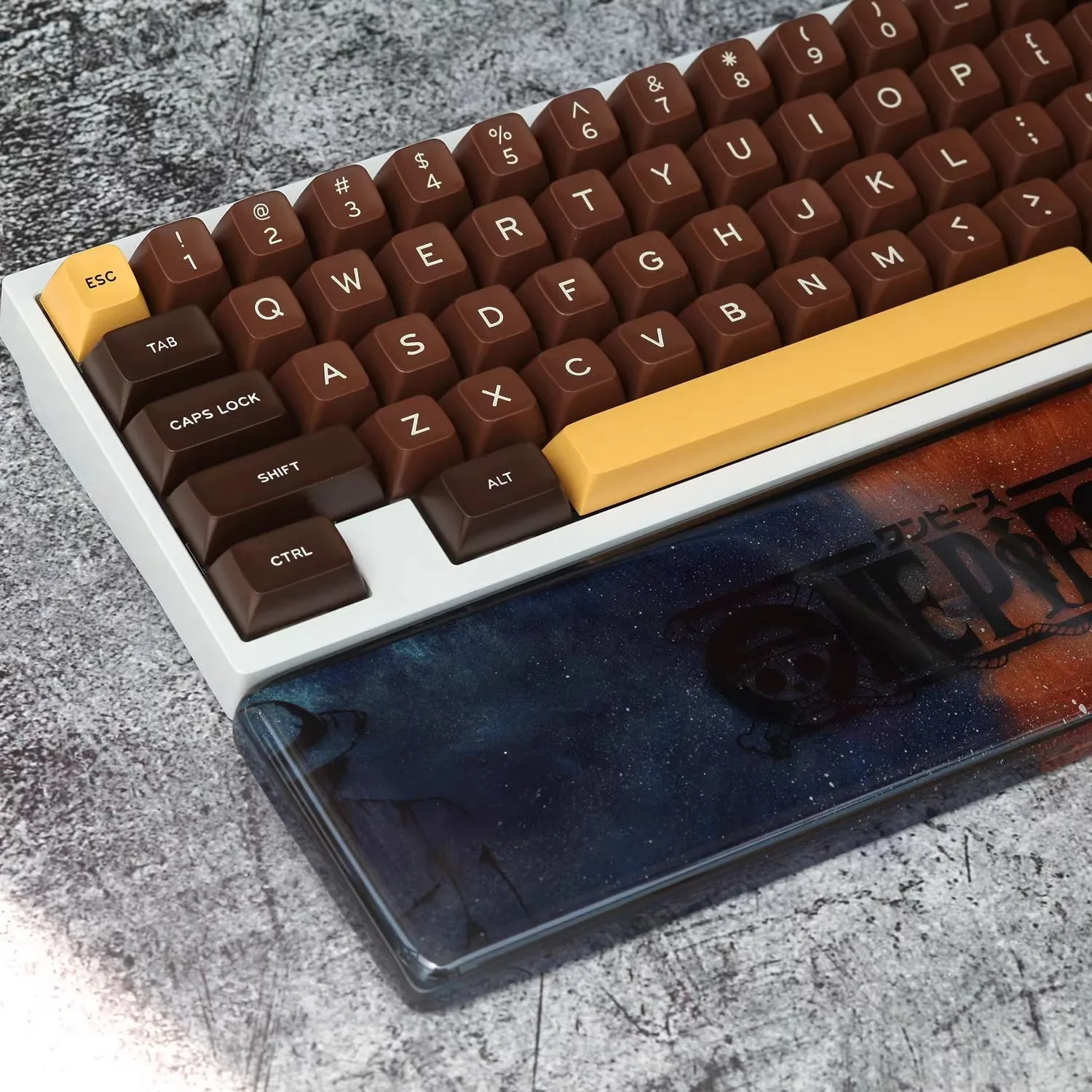 Juego de 172 teclas Aifei Clone GMK Chocolatier, teclas ABS de doble disparo, teclas de perfil SA para teclado MX Switch 64 75 87 980 - imagen 2