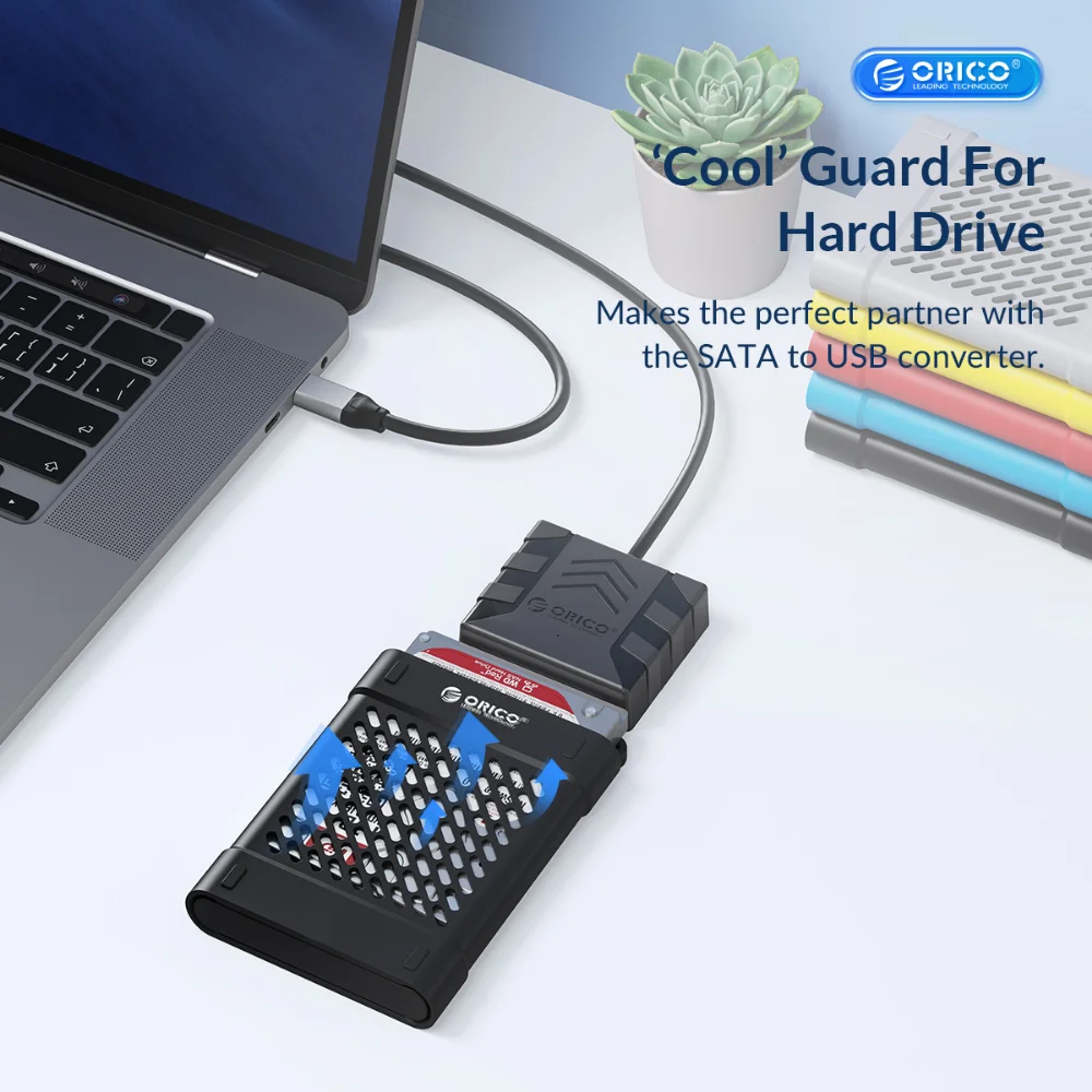 ORICO 2,5 "funda protectora para disco duro móvil funda de silicona 3,5" bolsa a prueba de golpes funda portátil caja de almacenamiento de silicona sólida - imagen 4