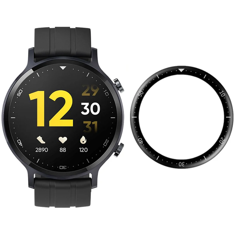 Película protectora completa y suave curvada 3D, protección para Realme Watch S Smart Sport Smartwatch, accesorios protectores de pantalla LCD