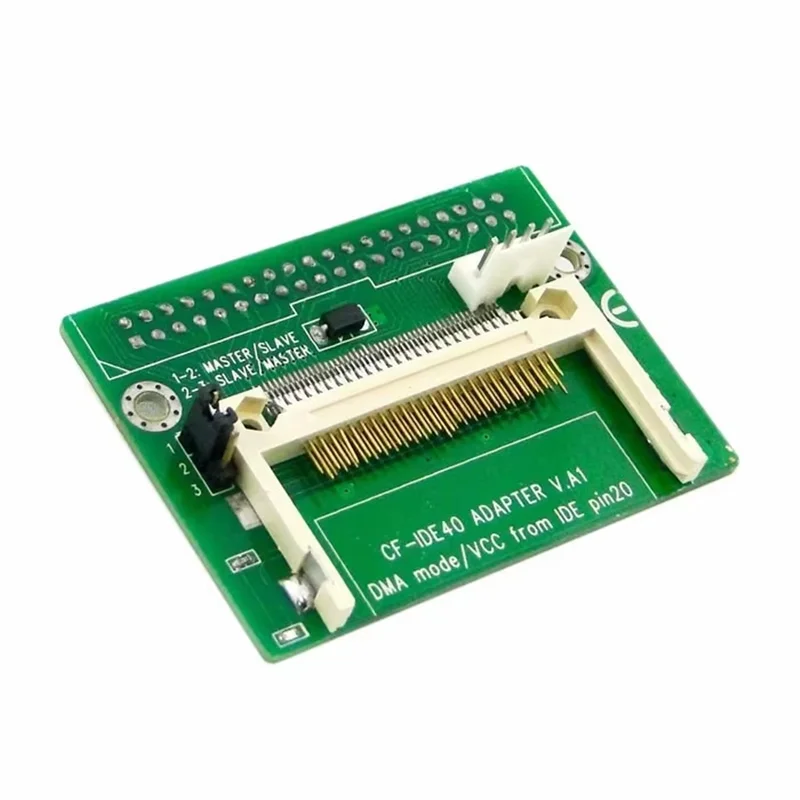 Tarjeta CF Compact Flash Merory a disco duro IDE Vertical de 3,5" y 40 pines, adaptador HDD SSD