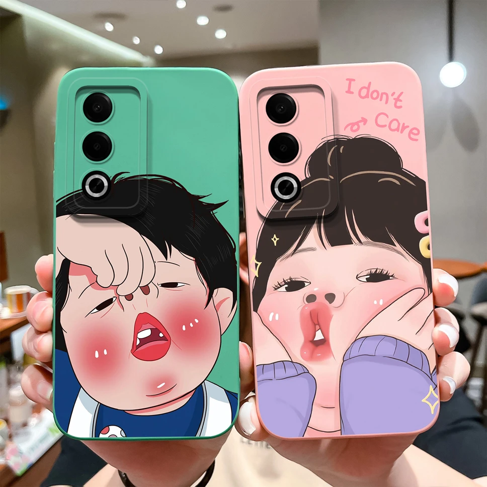 Funda de teléfono para OPPO A3 Pro, cubierta trasera de protección Premium de silicona suave y delgada, estilo estético, a la moda - imagen 4