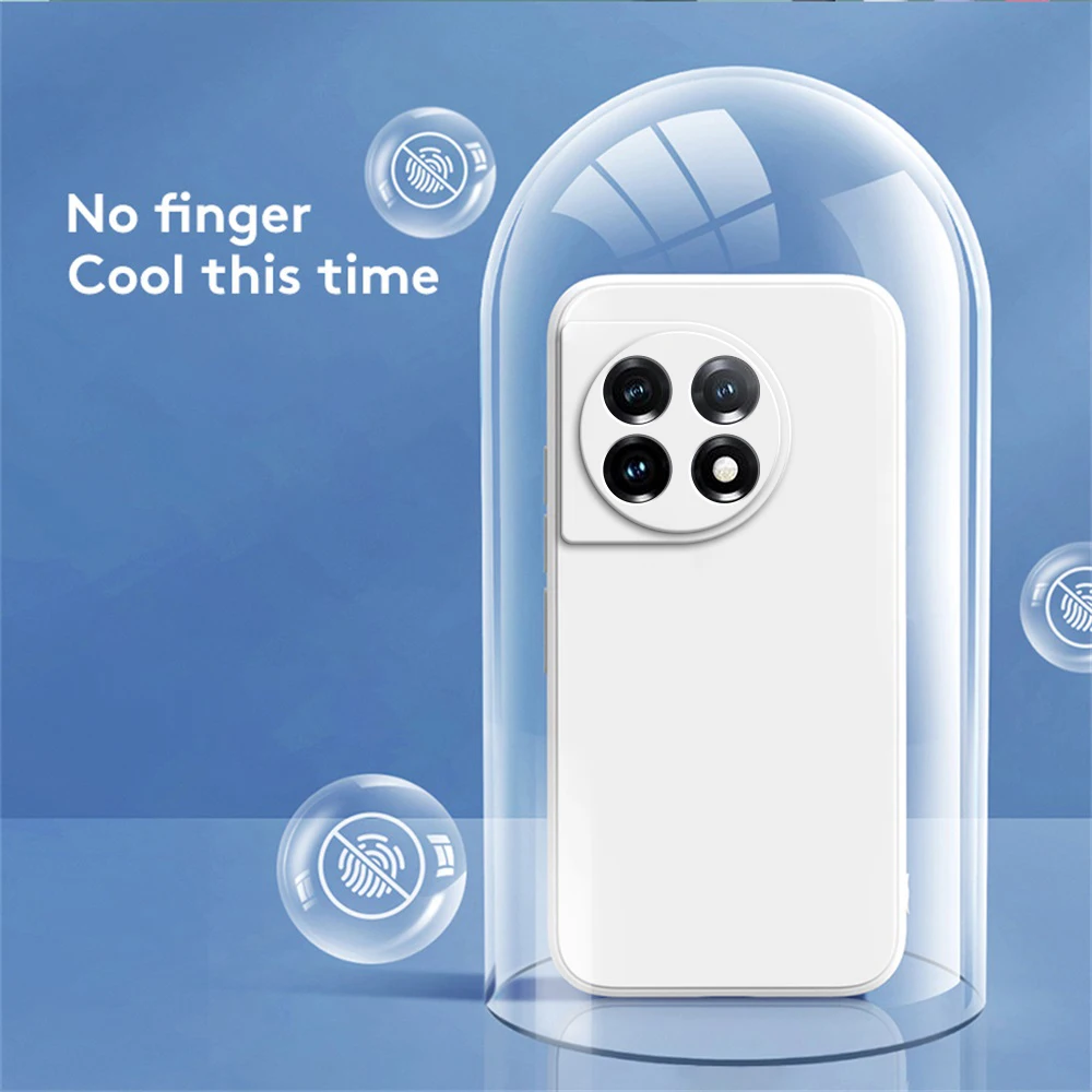 Para OnePlus 10 funda One Plus 10 Pro 10R 11 11R 10T Pro funda cuadrada de silicona mate funda de teléfono clásica de lujo OnePlus 10 - imagen 2