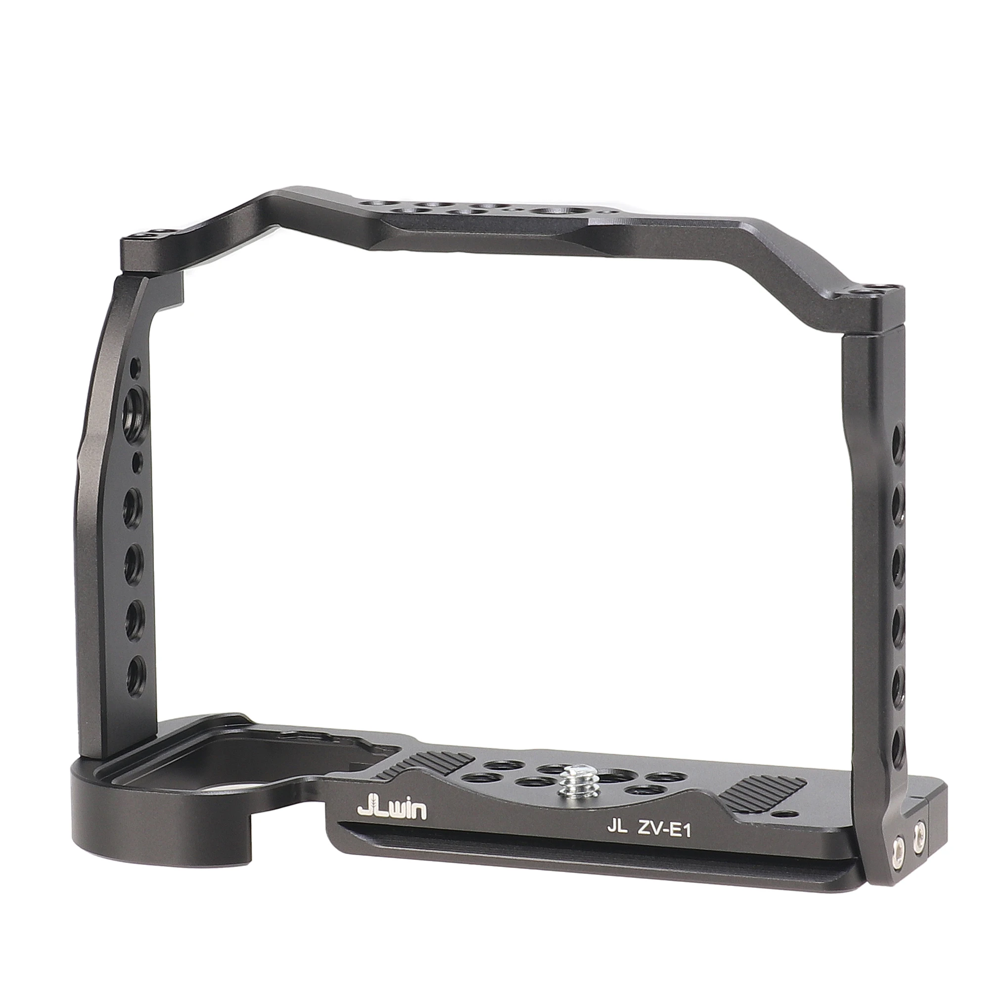 Jaula de cámara para Sony ZV-E1, Kit de marco de expansión, placa L de Disparo Vertical con orificio de 1/4 "y 3/8", aleación de aluminio - imagen 5