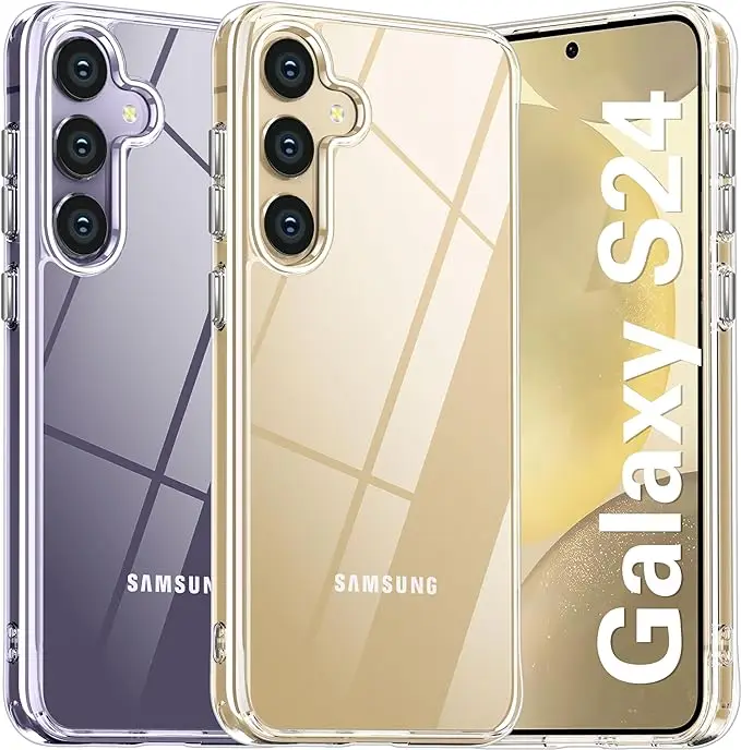 Funda protectora transparente ultrafina para Samsung Galaxy A05 A05S A15 A25 A35 A55 A14 A54 S24 Ultra S23 FE S22 Plus fundas blandas - imagen 3