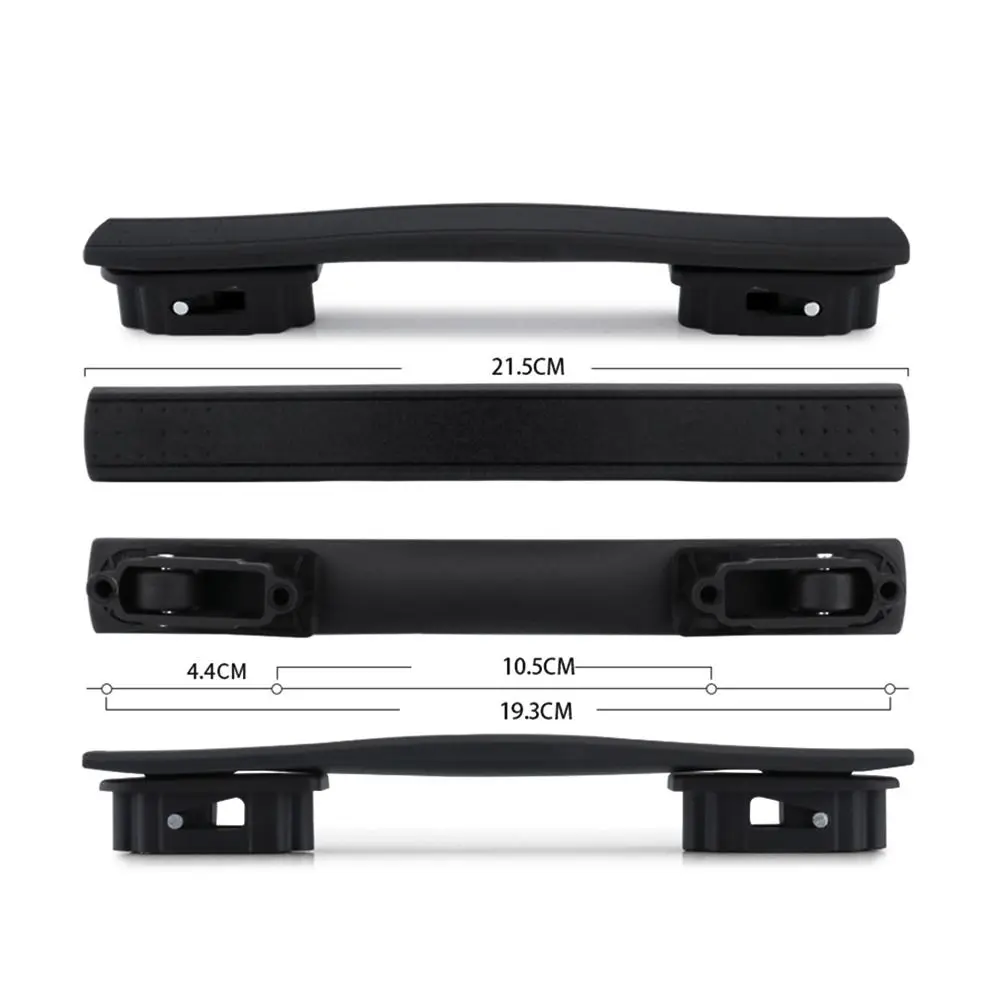 Asa de equipaje, manija de carrito, manija de maleta, mango de bolsa, reemplazo Universal, accesorios para bolsa de equipaje negra de viaje - imagen 4