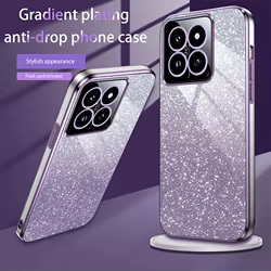 Funda Xiaomi 14 Pro Silicona Brillo Degradado Premium Antigolpes