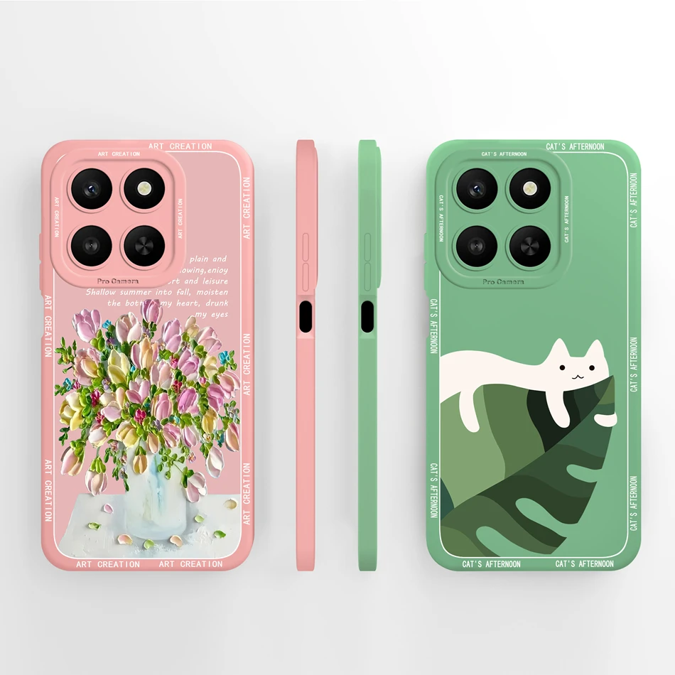 Para Honor Play 10 / Play 10T Funda Cool Sweet Style Funda suave silicona líquida cobertura completa parachoques anticaída fundas traseras de teléfono - imagen 3