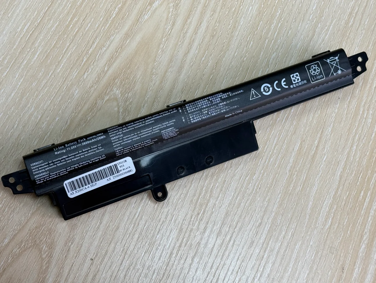 Batería de ordenador portátil para Asus Vivobook X200CA X200M X200MA F200CA 11,6 "Serie Notebook MA Ultrabooks A3INI302 A31N1302 A31LMH2 A31LM9H - imagen 5