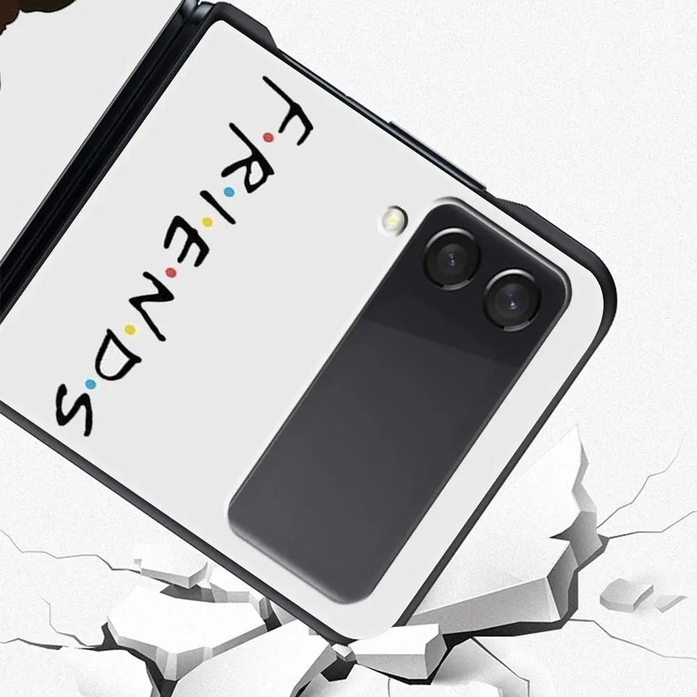 Central Perk Coffee friends tv show funda de teléfono para Samsung Galaxy Z Flip 4 5 3 pliegues carcasa dura de PC para Samsung Z Flip5 - imagen 5