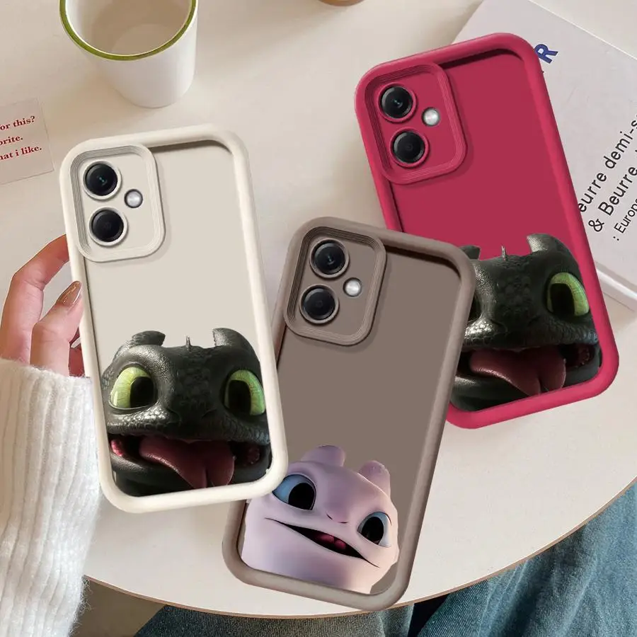 Funda de dragón lindo de dibujos animados para Xiaomi Mi 11T Pro 11 Lite TPU suave - imagen 5