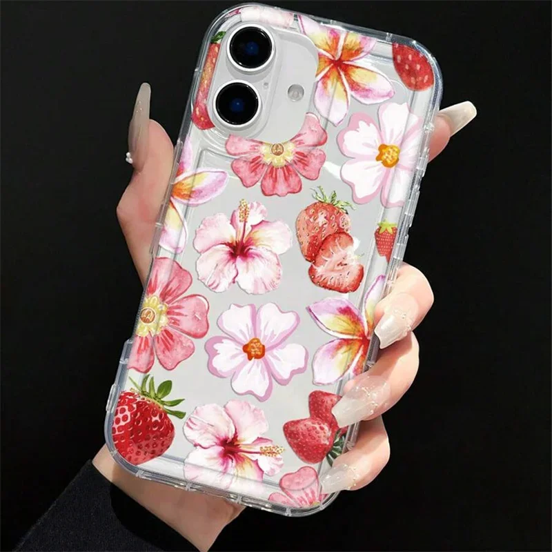 Funda para Samsung Galaxy S25 S24 S23 S22 Ultra Plus S21FE fundas Vintage flores funda de silicona para A35 A34 A54 A53 A15 A52 A55 5G - imagen 5