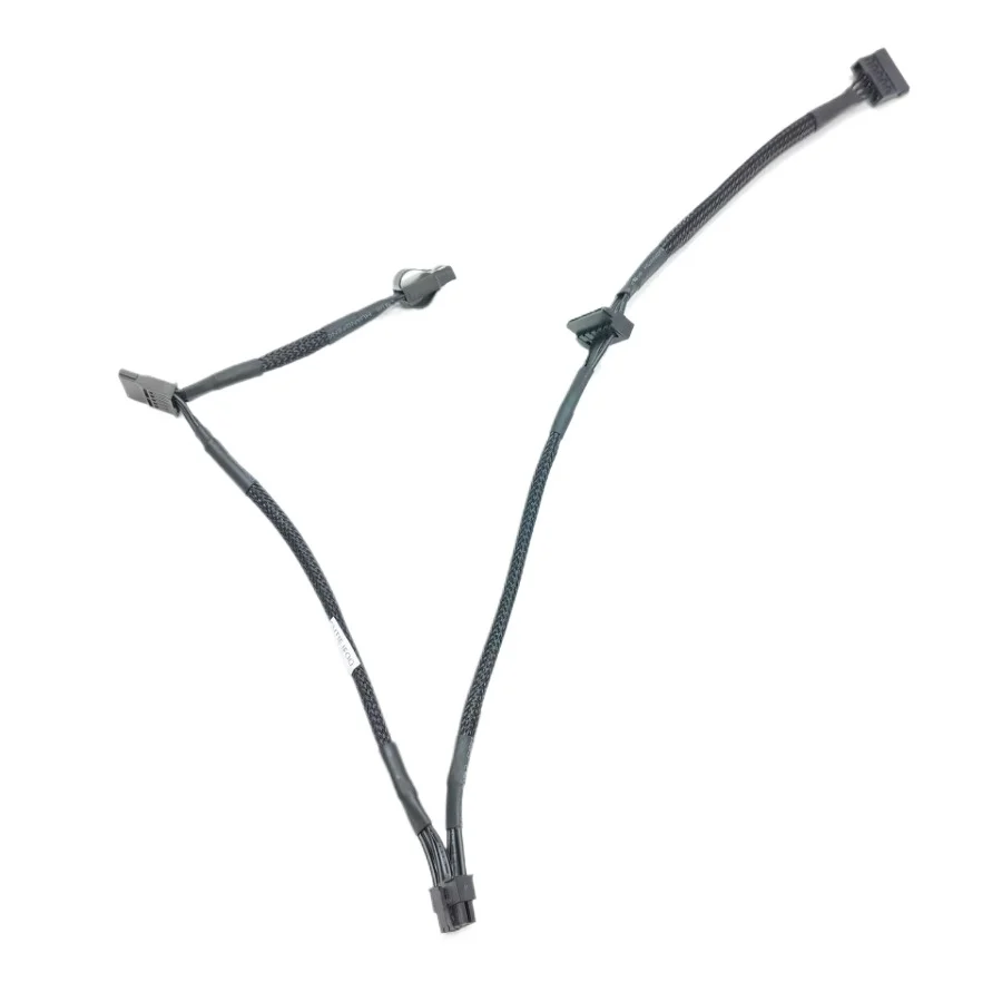 Mini Cable de alimentación de placa base de 10 pines a 3 puertos 15 pines SATA 1 puerto IDE 4 pines para MacPro 2019 ordenador de escritorio SSD HDD 3 * SATA 1 * IDE