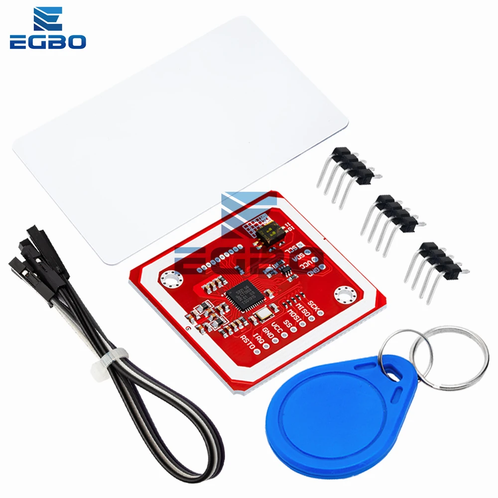 Módulo NFC PN532, Kit de lector/escritor RFID V3 con antena PCB, tarjeta S50/S70, compatible con interfaz I2C/SPI/HSU para Arduino - imagen 4