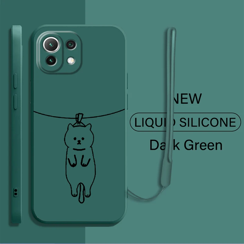 Funda blanda con diseño de perro y gato de dibujos animados para Xiaomi Mi 13 11 12 Lite 10T 11T 12T Pro - imagen 3