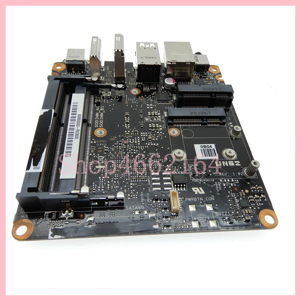 UN42 con 2957U i3-4030U i5-4210U CPU placa base para ordenador portátil para ASUS MINI VIVO PC UN62 UN42 placa base de ordenador 100% completamente probado OK - imagen 4