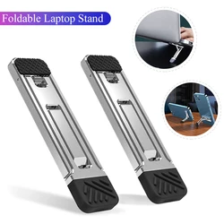 Soporte portatil plegable con base ajustable y refrigeracion universal