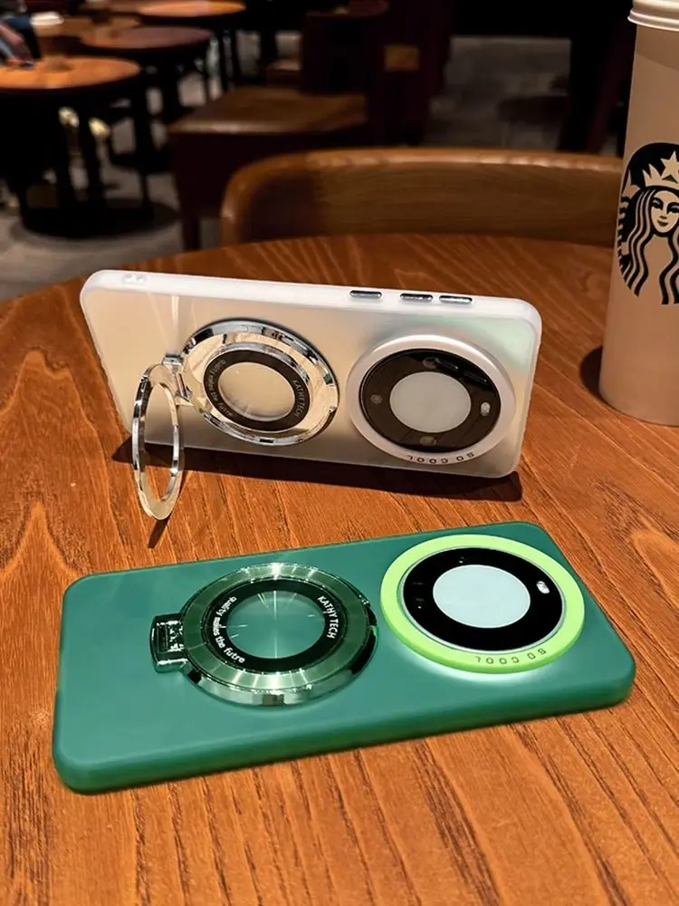 Para Infinix Note 40 30 Pro funda dura mate protección de lente con anillo funda trasera magnética para Infinix Note40 Pro Plus 30 Shell - imagen 3