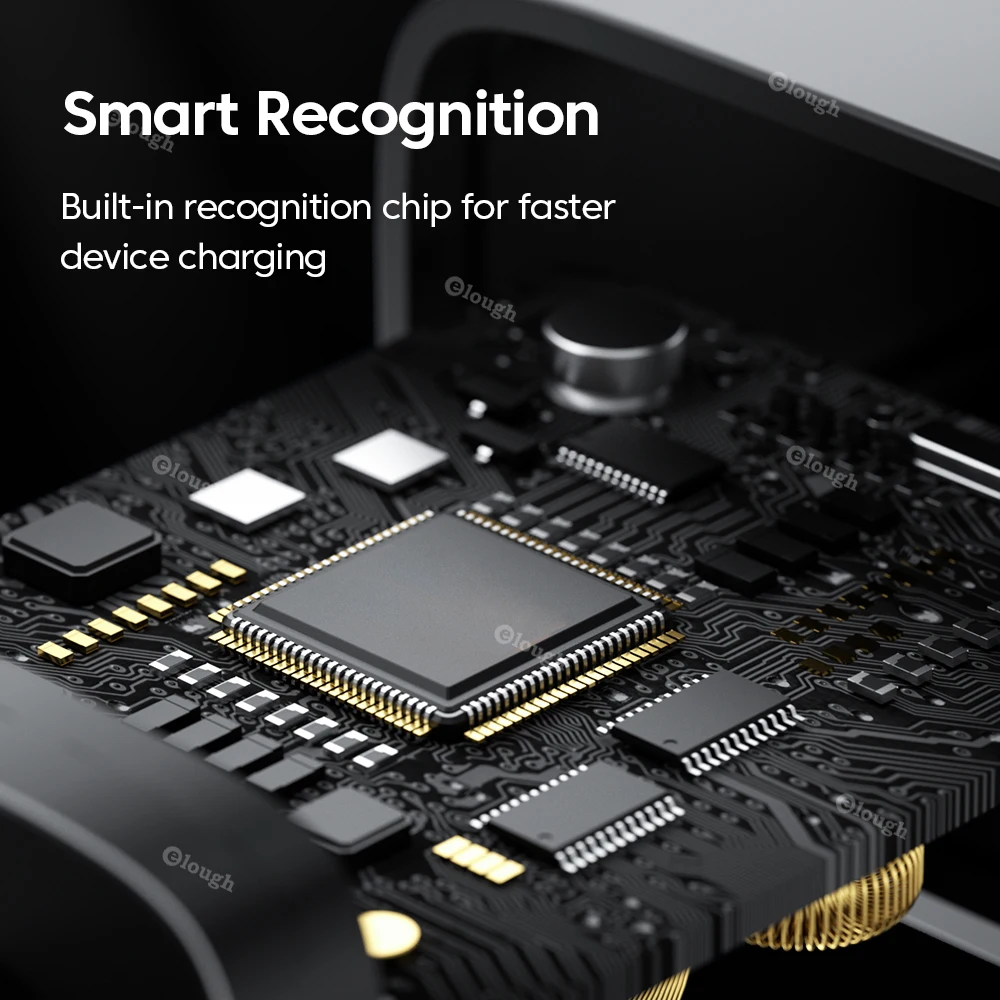 Elough-cargador USB tipo C de 36W, adaptador de carga rápida para iPhone 13 14, iPad, Xiaomi, Samsung QC PD 3,0 - imagen 5