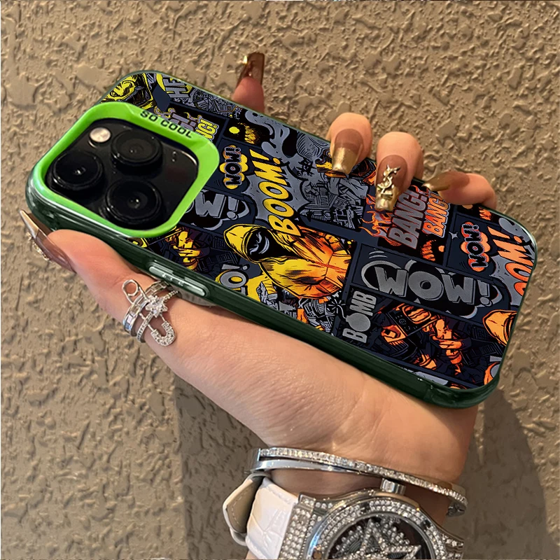 Funda de teléfono Graffiti de moda para Xiaomi Redmi Note 14 13 12 11 Pro Plus 4G 5G 12S 11S 10S 10 9 9S 12C 13C 14C A3 A4 contraportada - imagen 4