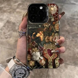 Funda Samsung Galaxy S23 FE / S24 / S25 Ultra – Flores Retro Antigolpes