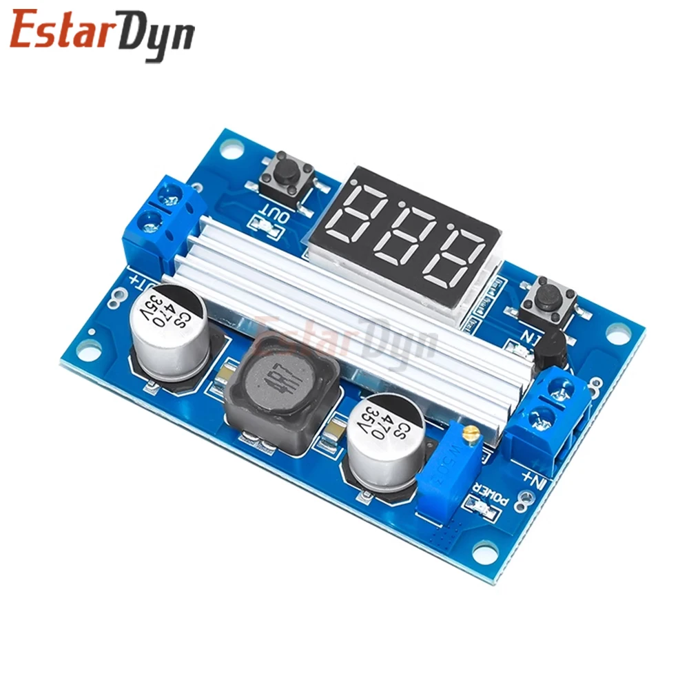LTC1871 DC-DC Boost Converter Módulo de potencia elevador 3-35V a 3,5-35V con pantalla LED del medidor de voltaje 100W - imagen 3