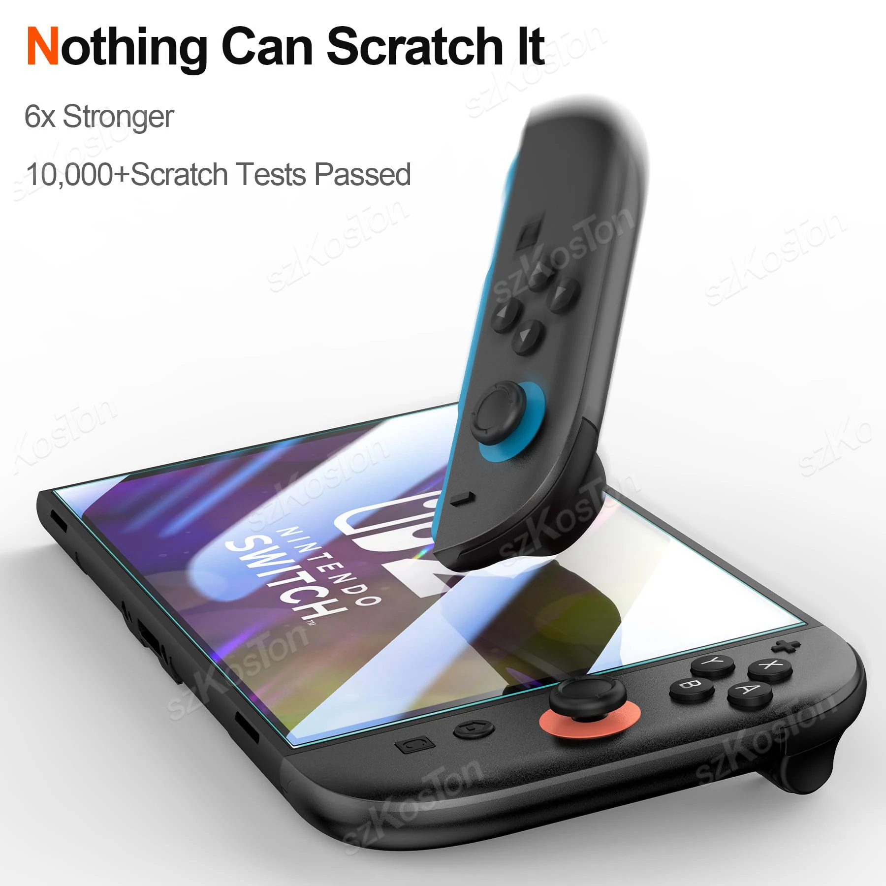 1-2 uds vidrio templado para Switch 2 Protector de pantalla película protectora HD transparente antiarañazos para Switch 2 accesorios de juegos - imagen 4