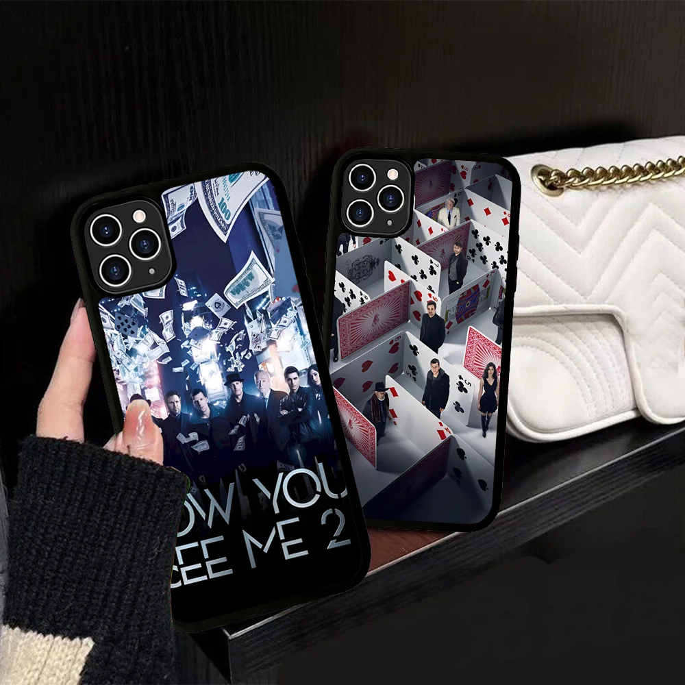 Película clásica N-Now You See Me funda de teléfono de silicona PC + TPU para IPhone 11 12 13 14 15 16 Plus Pro Max