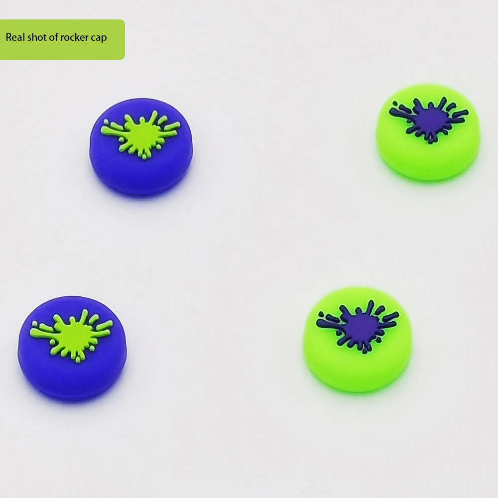 Thumbstick de silicona suave para Nintendo Switch, cubierta protectora para mando de Nintendo Switch OLED/Lite Joy-con, 1/4 piezas - imagen 2