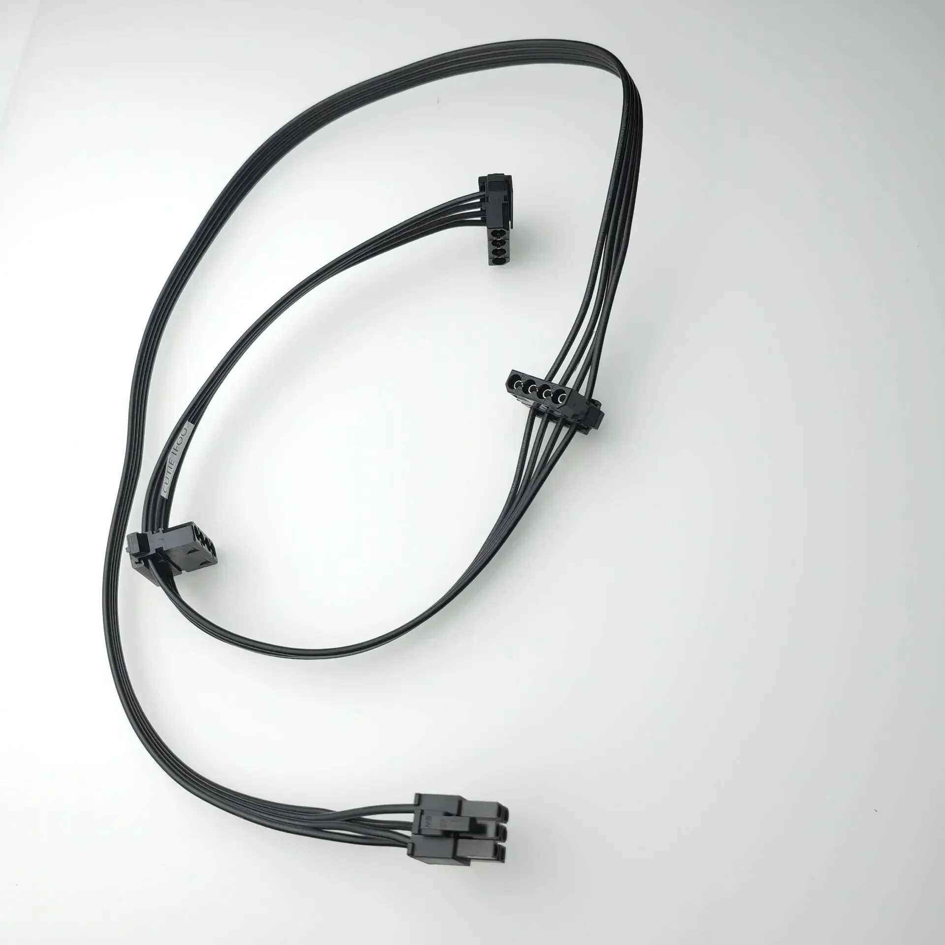 8 pines a placa base GPU 2 puertos 8p 6 + 2 pines 3 SATA IDE toma de corriente PSU Cable para Tt Smart SE 530W 630W 730W módulo de alimentación 18AWG - imagen 5