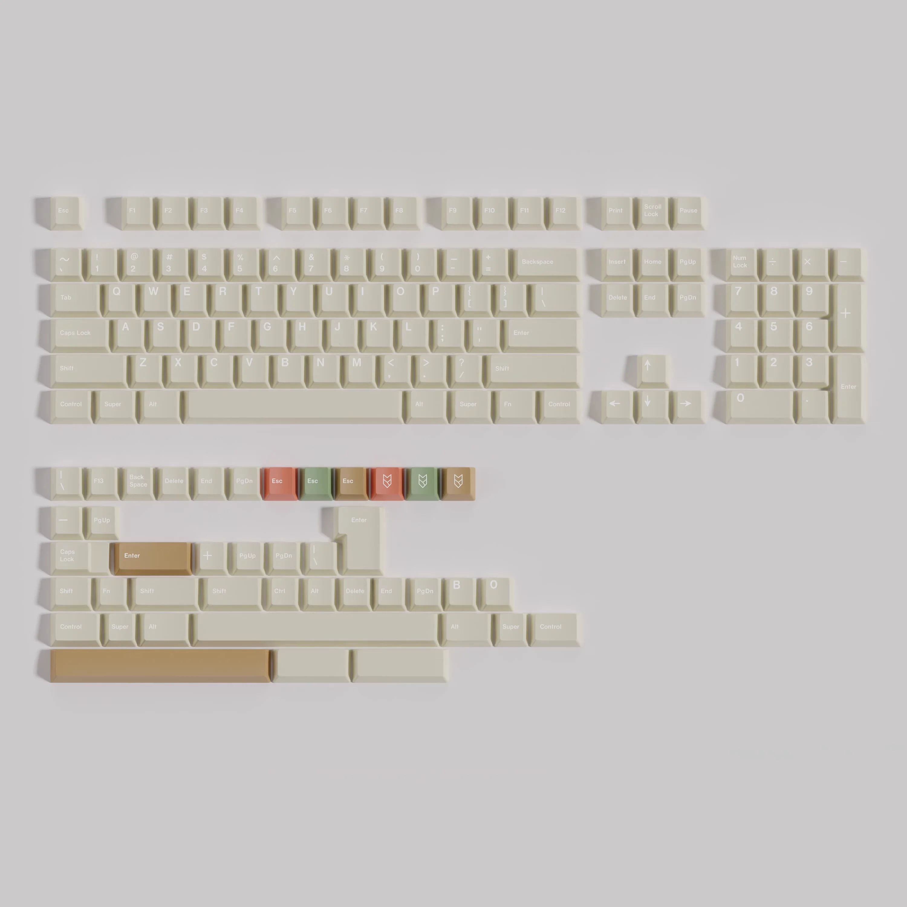 GMK-teclas de Material moderno, 146 teclas, Material PBT, perfil de cereza, DYE-SUB para teclado mecánico MX Switch 64/68/75/84/87/98/104 - imagen 3