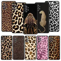 Funda Samsung Serie A – Estampado Leopardo y Tigre