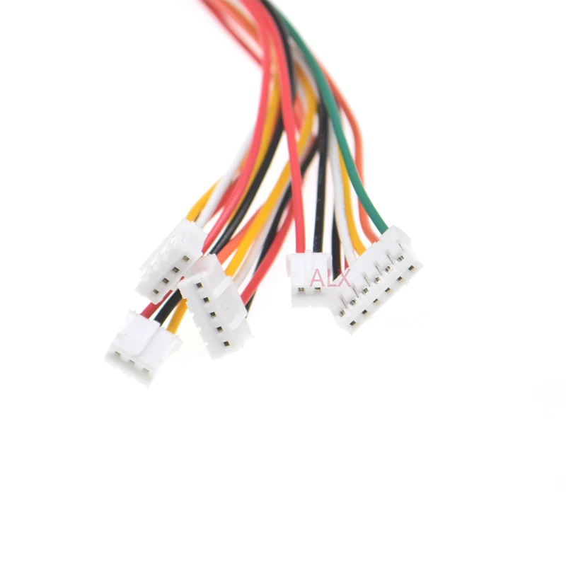 Cable de Terminal electrónico de doble cabezal, 10 piezas, PH2.0, hembra a hembra, PH 2,0 a Dupont 2/3/4/5/6P, 2 pines de longitud, 20CM, 2,0mm - imagen 2