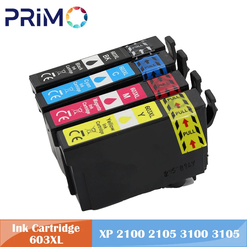 Cartucho de tinta Compatible T03A1 T603XL E603XL 603XL para Epson XP 2100 2105 3100 3105 4100 4105 2150 2155 3150 4150 4155 WF2810D