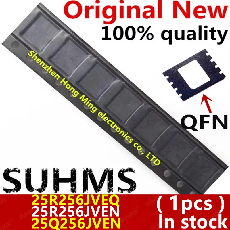 (1 pieza) 100% nuevo W25R256JVEIQ 25R256JVEQ W25R256JVEIN 25R256JVEN W25Q256JVEIN 25Q256JVEN W25R256JVEQ W25R256JVEN W25Q256JVEN QFN