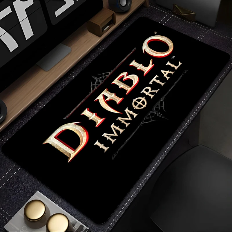 Alfombrillas de ratón D-diablo 4, alfombrilla protectora para escritorio, alfombrilla para ratón para juegos, decoración de mesa de oficina, teclado, alfombrilla larga, alfombrillas para jugadores de ordenador de dibujos animados - imagen 4