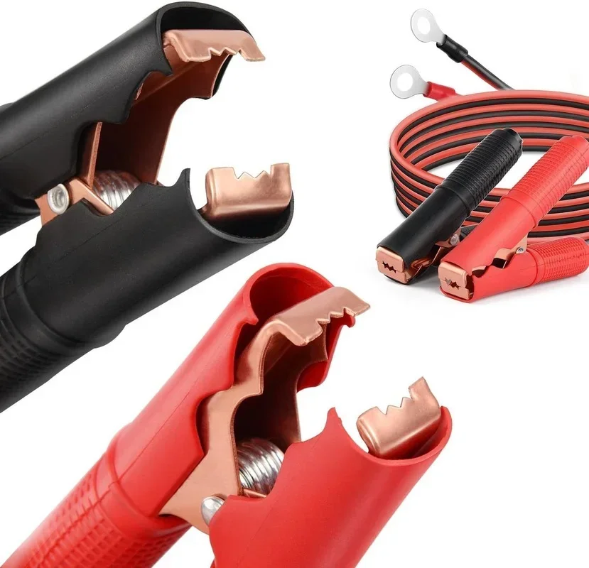 Cable de carga fusible 30A para coche y moto con pinzas cocodrilo - imagen 5