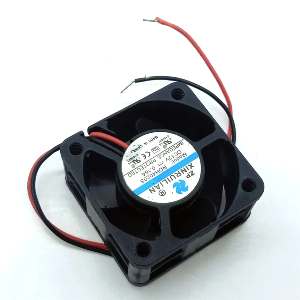 RDH4020S para Xinlian Rui XFAN 40mm DC 12V 0.12A 4020 4cm ventilador de refrigeración ultrasilencioso - imagen 4