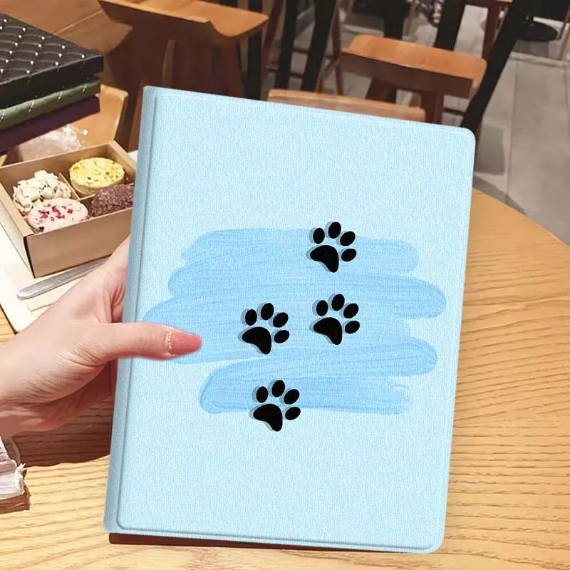 Arte huellas de animales para iPad Pro Mini 1 2 3 4 5 6 7 7ta generación 12,9 10,5 13 11 7,9 8,3 M4 pulgadas funda para tableta - imagen 5