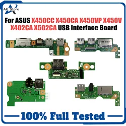 ASUS TP550LJ Placa botón de encendido y conector USB HDD