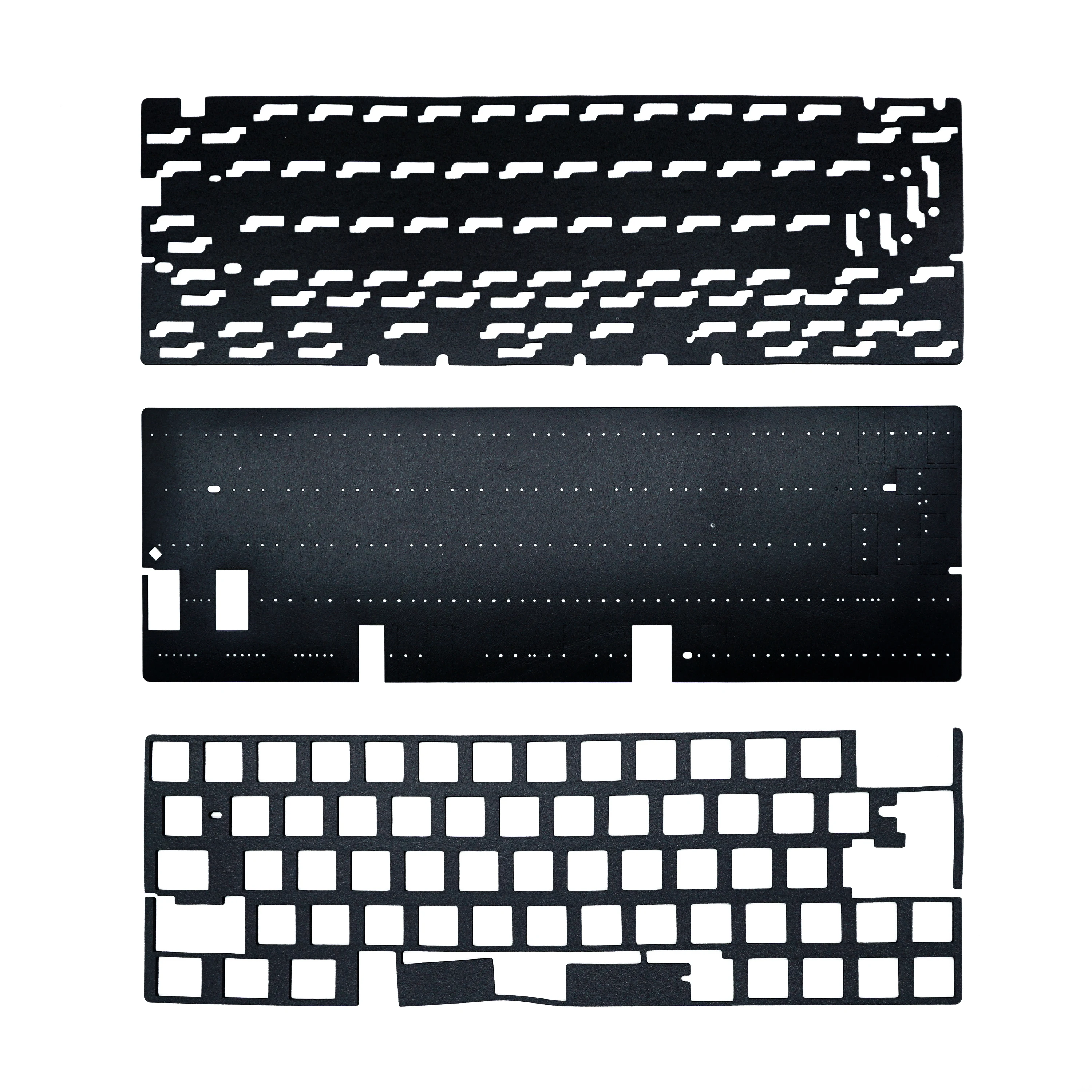 Keebox 60 64 80 Layout Poron Plate Foams Switches Sheet Bottom Foam Keyboard Typing Sound Silence Foam Neo80 Tiger80 Wooting60 - imagen 2