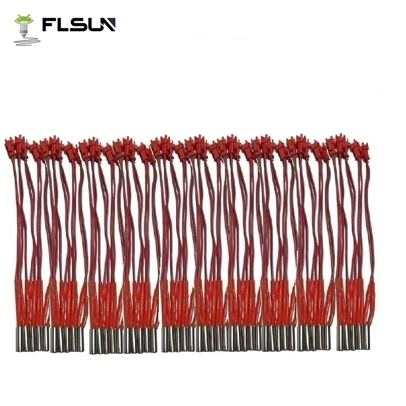 FLSUN-Tubo de calentamiento Q5 Super Racer, accesorios de impresora 3d, 24v40w SR, varilla de calor, calentador de cartucho, piezas efectoras, venta al por mayor