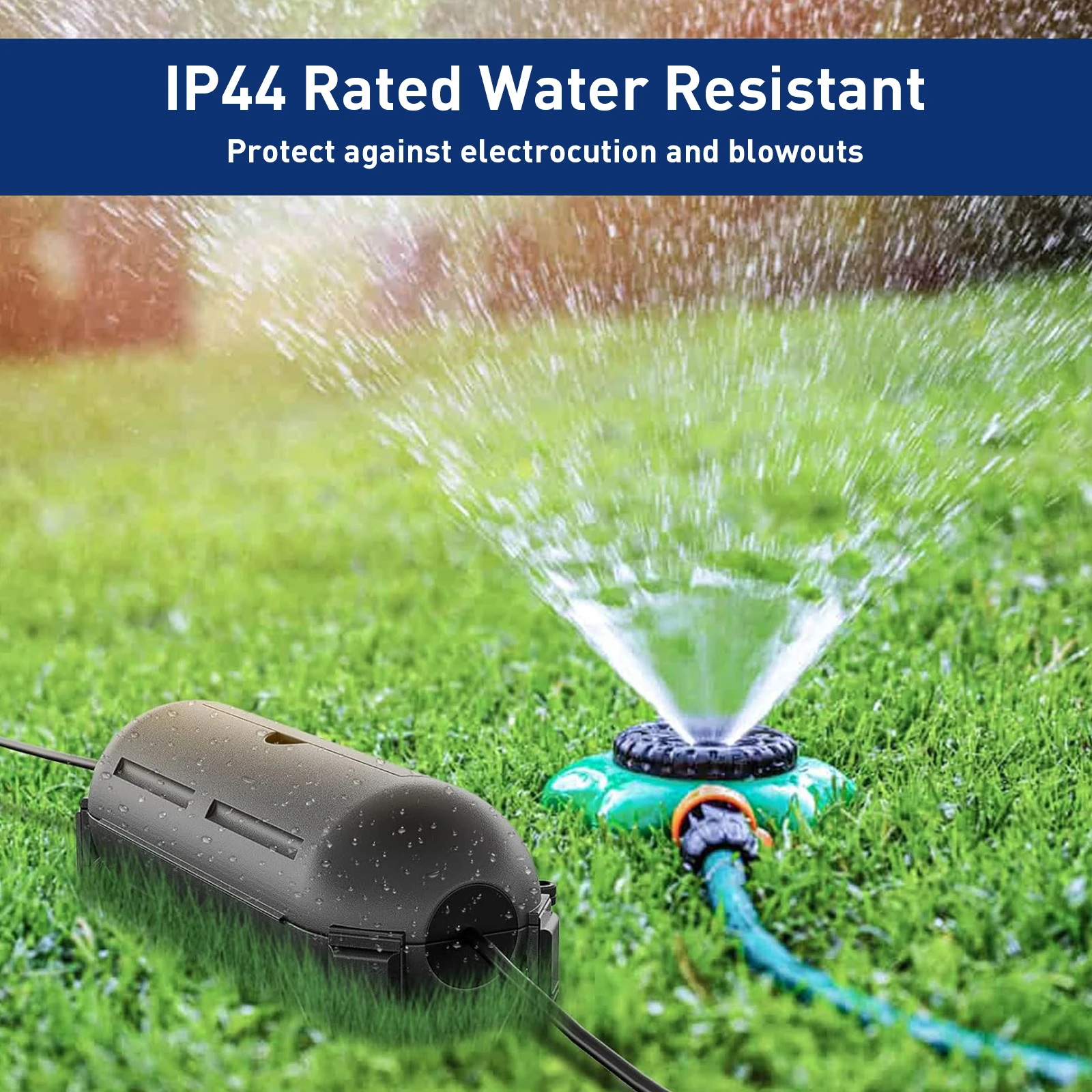 ZoeRax cubierta impermeable para exteriores IP44 soporte máximo 12AWG/3C(OD12mm) caja de sellado de conexión de Cable para conexión al aire libre, enchufe, enchufe - imagen 2