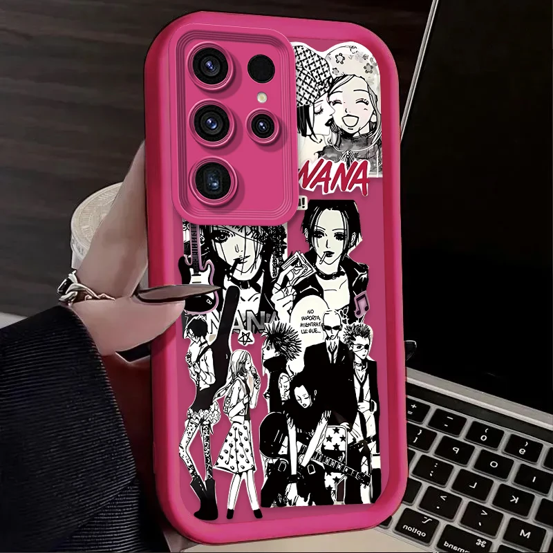 Cool Anime Oosaki Nana Case For Samsung Galaxy S24 S23 S25 Ultra S22 S21 Plus FE A56 A36 A26 A16 A06 A15 A25 A35 A55 5G Cover - imagen 3