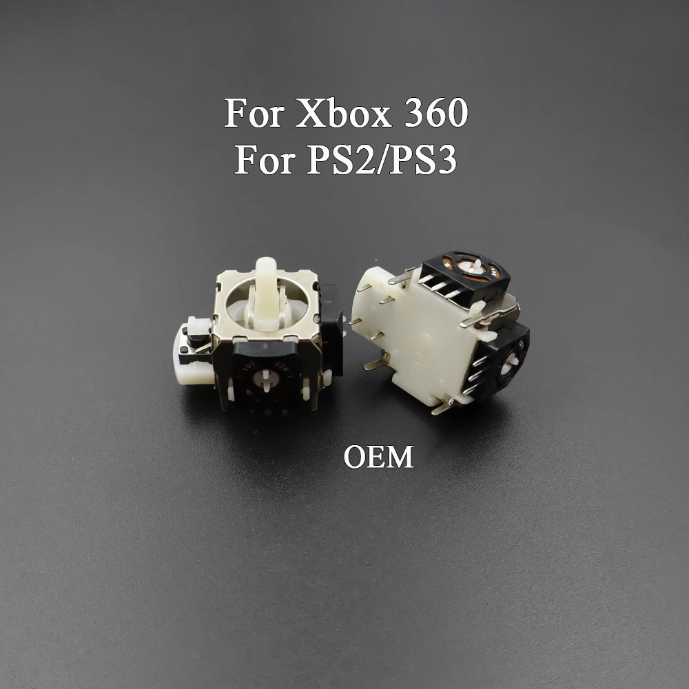 2 uds para PS2 PS3 PS4 Pro PS5 3D módulo Sensor de Joystick analógico reemplazo para Switch Pro NGC Xbox 360 One controlador - imagen 2