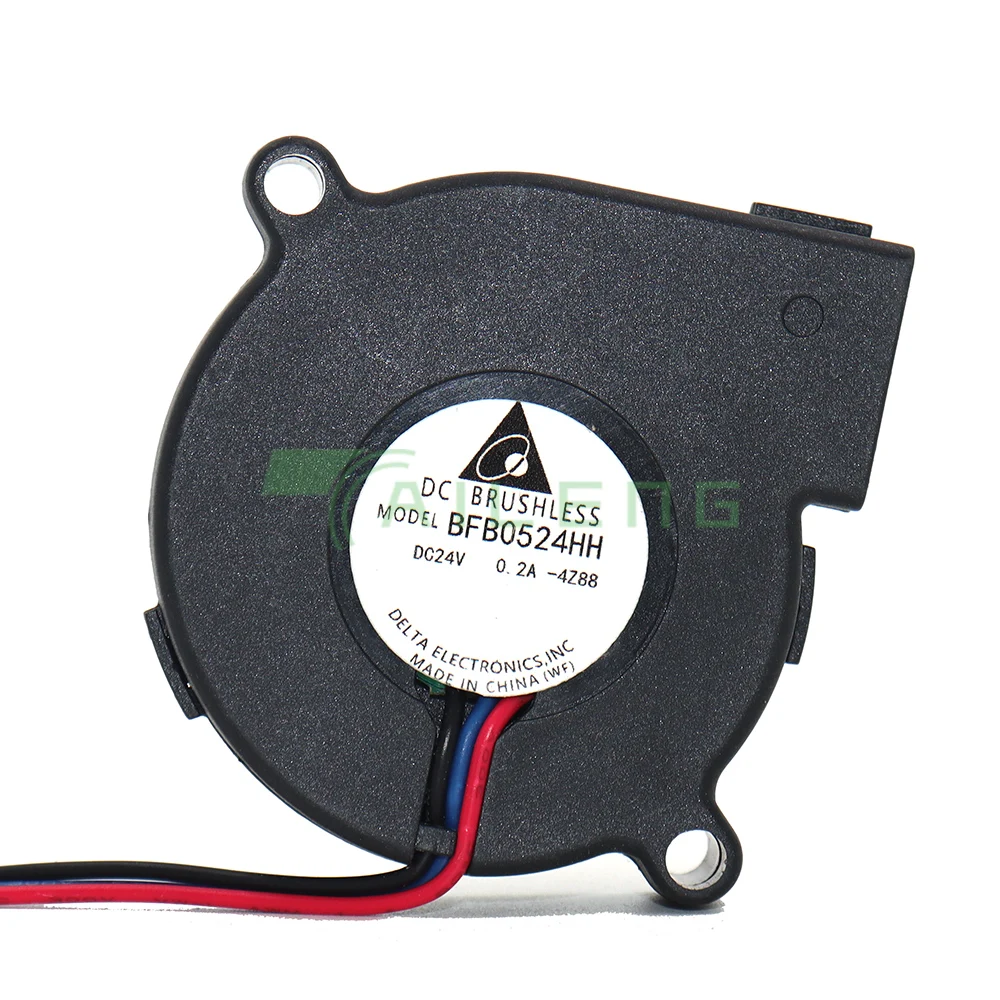 Para Delta BFB0512HH 5015 5cm 50*50*15MM 50mm DC 12V 0.2A doble rodamiento de bolas turbo ventiladores ventilador de refrigeración